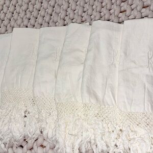 Monogrammed Damask Hand Towels